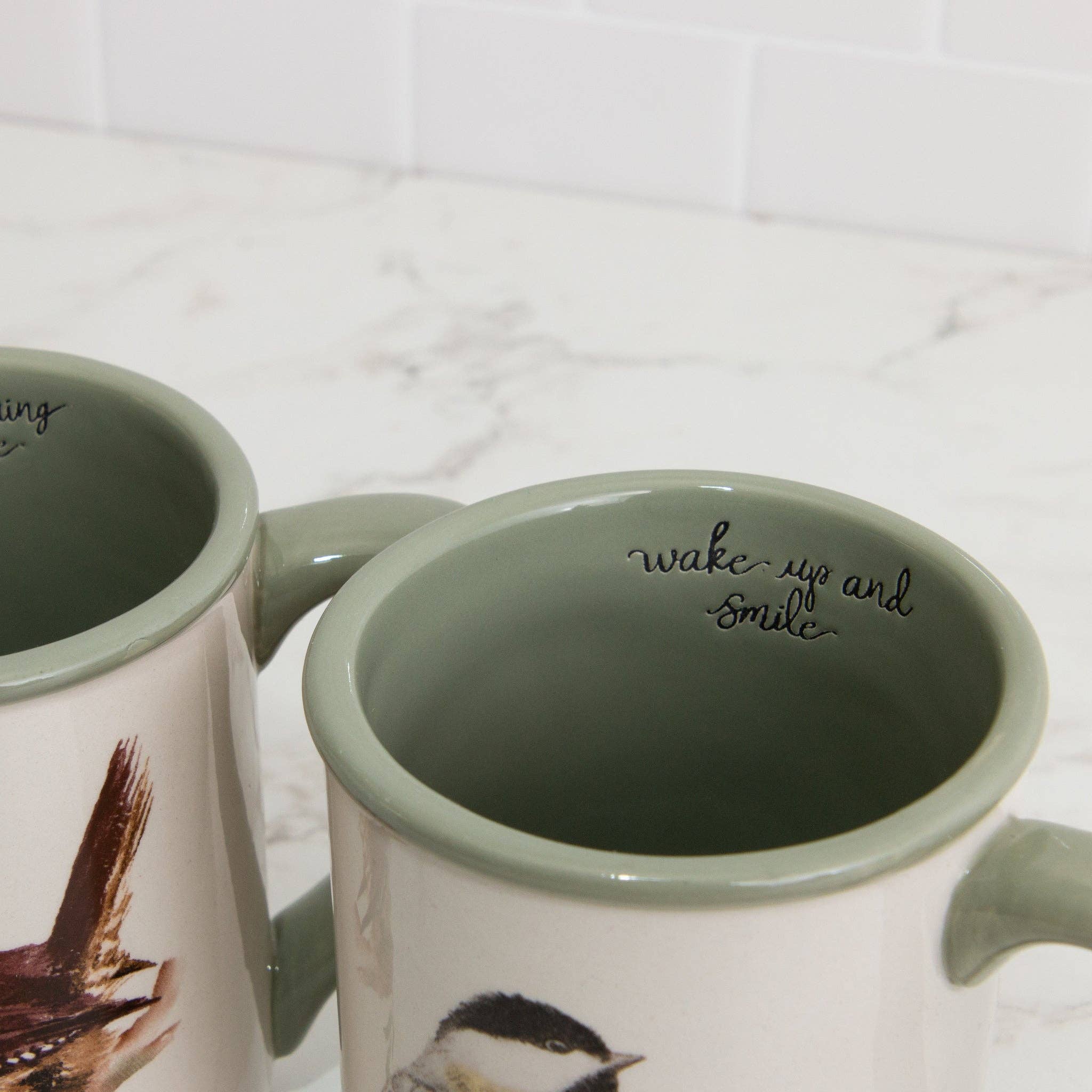 Birds On A Branch Mugs (PK/2 AST)