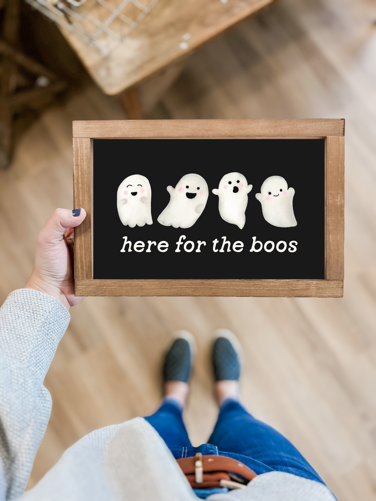 Here for the Boos 2 | Halloween Wall Decor, Made in the USA