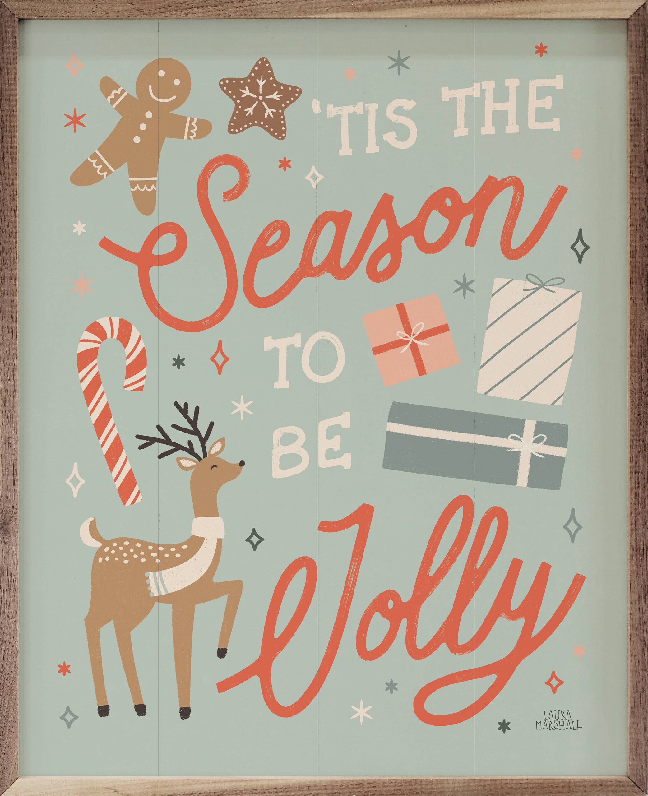 Reindeer Holiday III Season By Laura Marshall