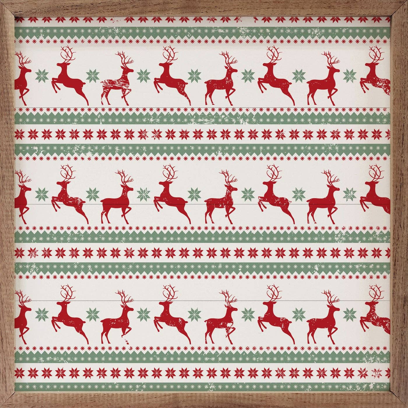 Pattern Christmas Reindeer