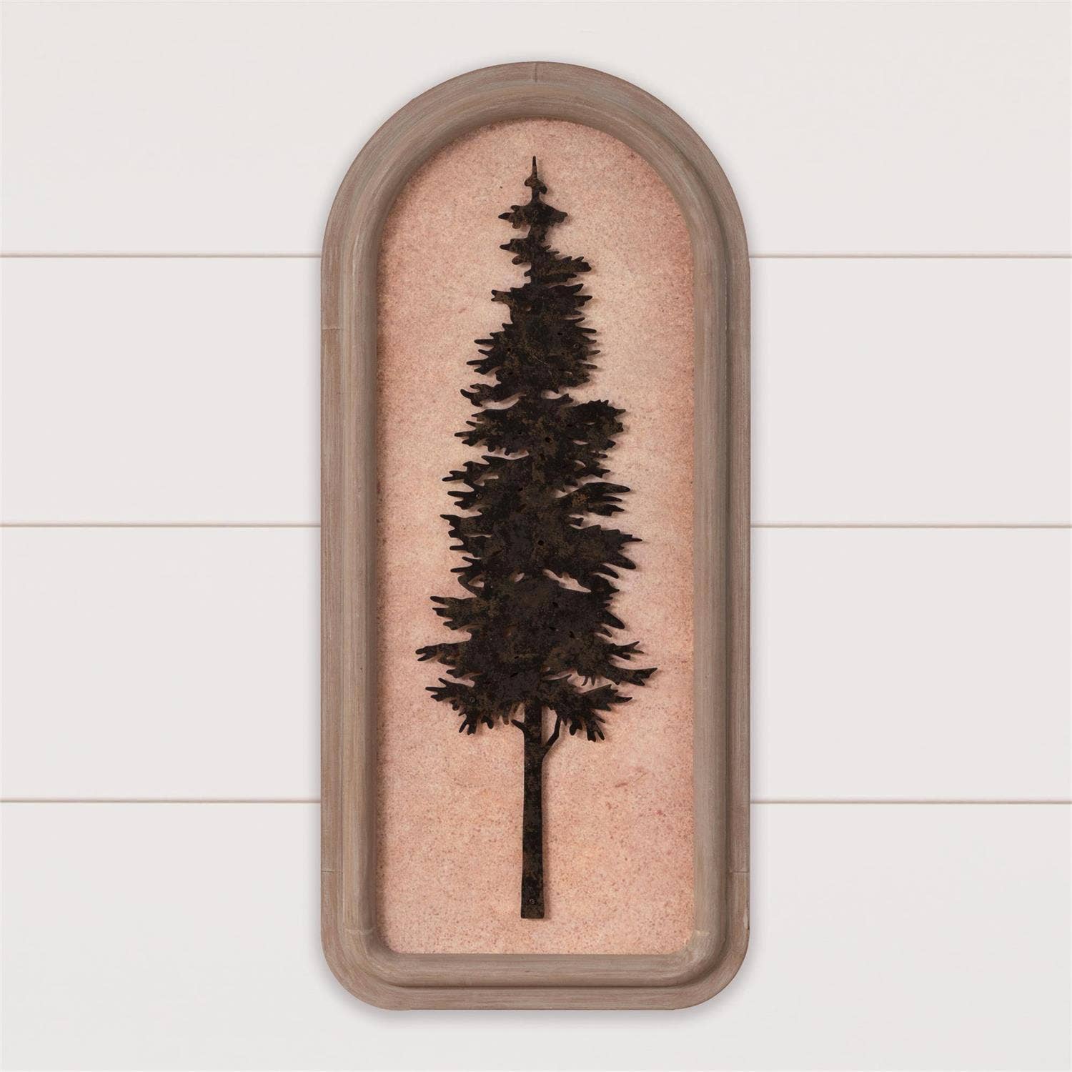 Framed Print - Metal Silhouette Tree (PC)
