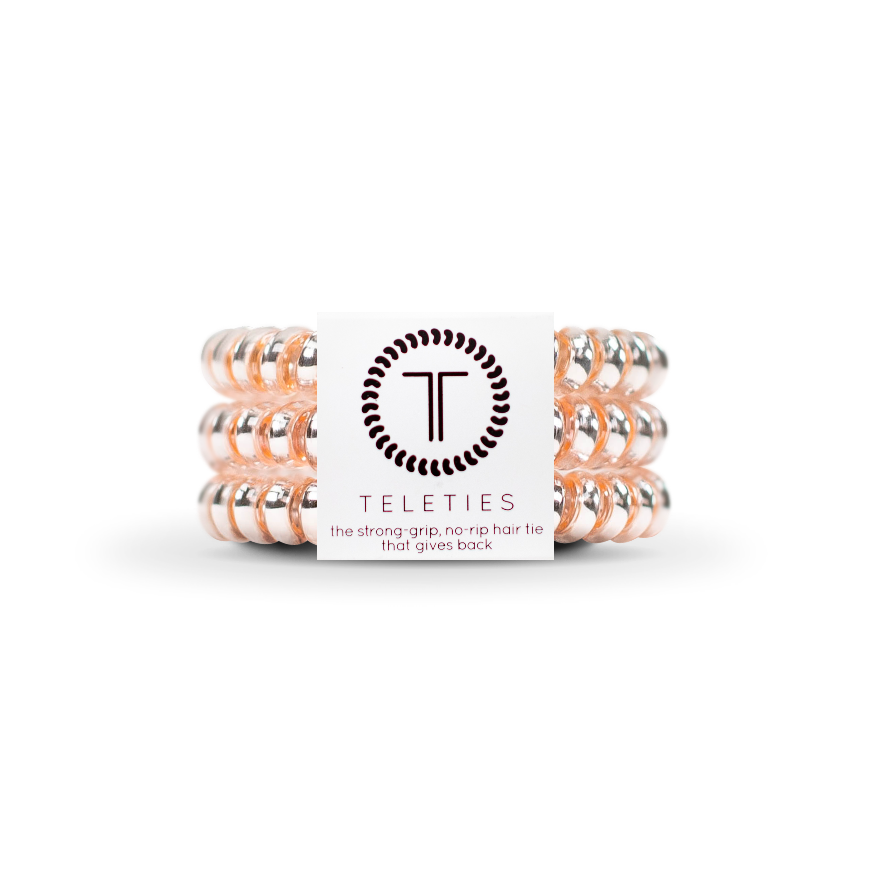Spiral Hair Coils | Small | Millennial Pink Hair Ties